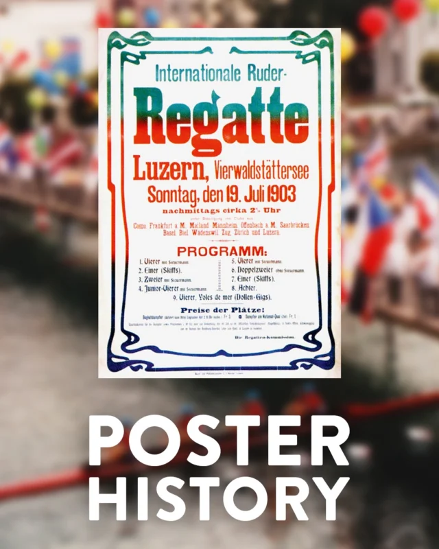Poster history ⏰😍 Swipe to the right for the 2026 Poster 🔥🧡

#lucerneregatta #rowing #rotsee #lucerne #lucerne2027